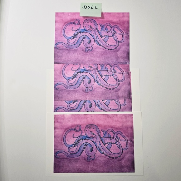 ๐ Prints - Octopus Gouache Painting - Picture 8 of 9